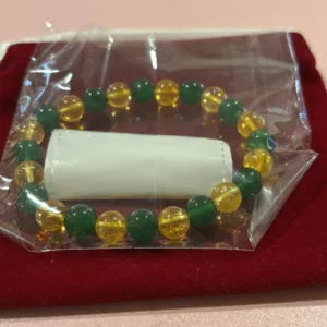 Green Aventurine and Citrine Bracelet