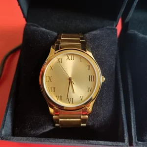 Customised Gold Color Watch with Miyota Movement
